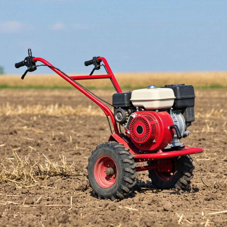 Power tiller in running condition